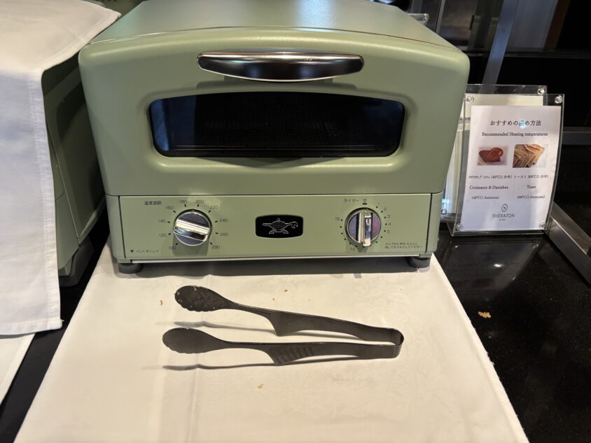 ティータイムのトースター