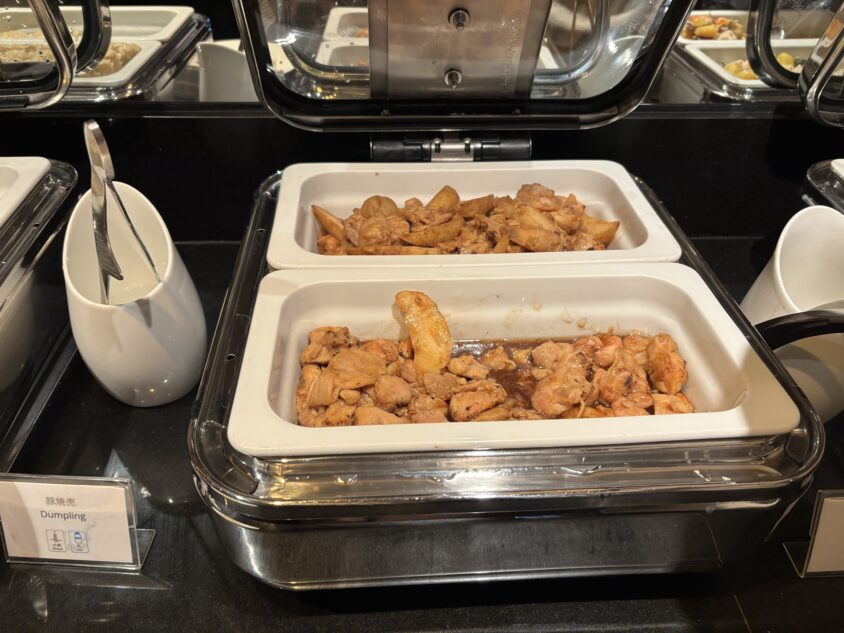 バータイムの温かい料理