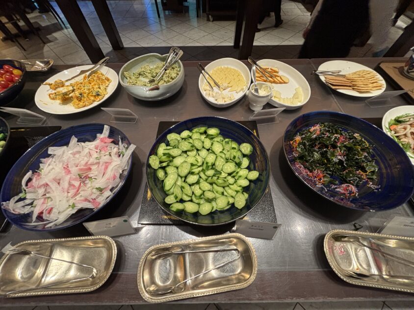 四川朝食のサラダ類
