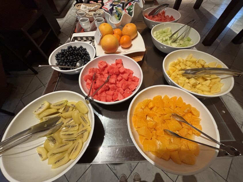 四川朝食のフルーツ
