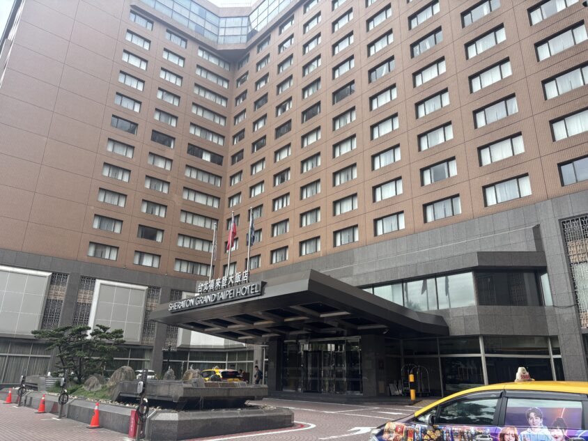 シェラトングランデ台北ホテル外観