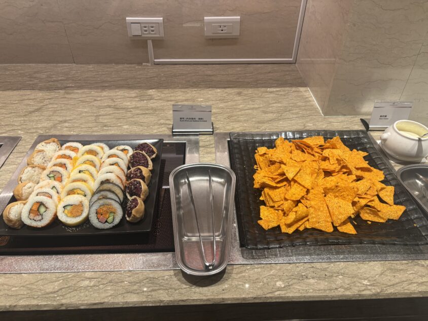 シェラトングランデ台北ラウンジのアフタヌーンティー軽食
