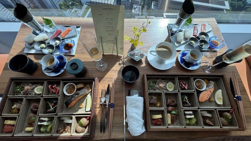 二人分の和朝食