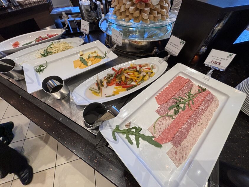 チーズ・ハム類・冷製料理