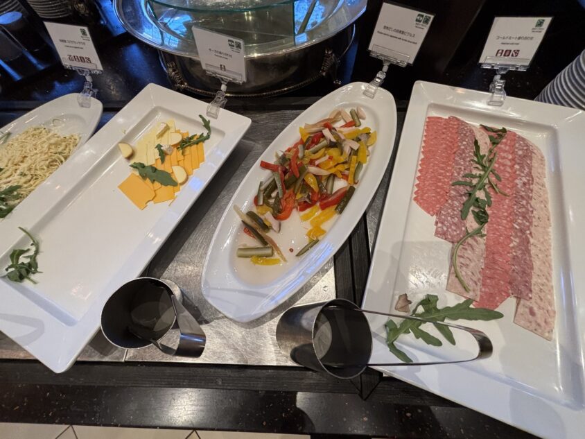 チーズ・ハム類・冷製料理