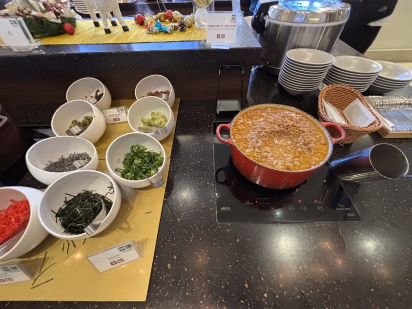 ご飯に合わせるそぼろと薬味
