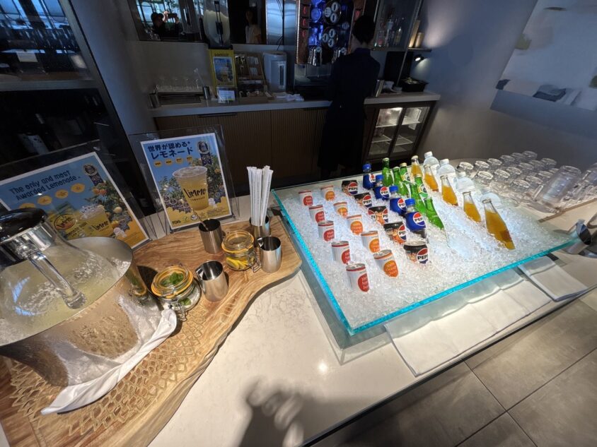 ウェスティン都ホテル京都・ラウンジの冷たい飲み物