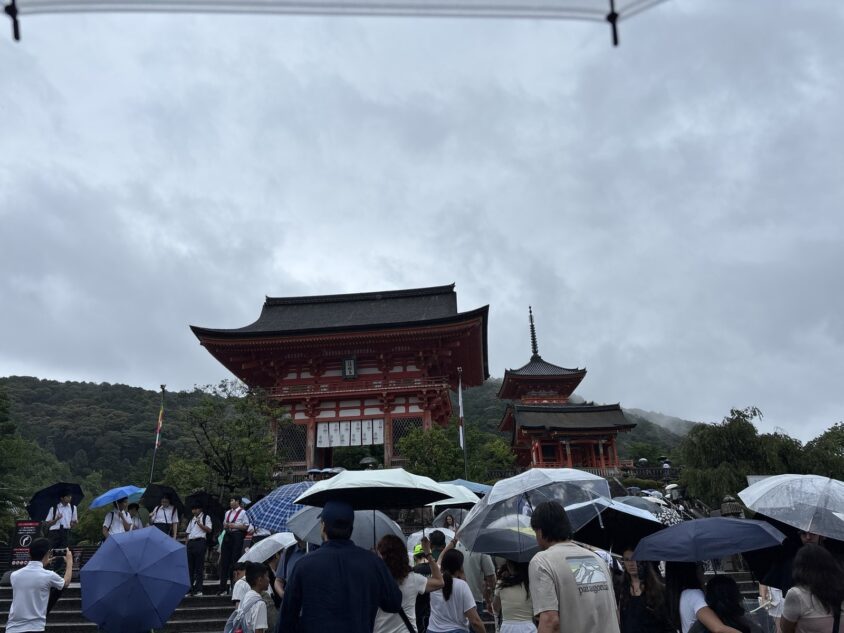 ウェスティン都ホテル京都・清水寺周辺と京都の街並み