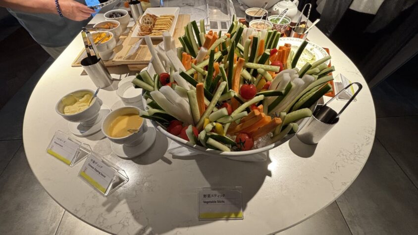 ウェスティン都ホテル京都・野菜スティックと白和え