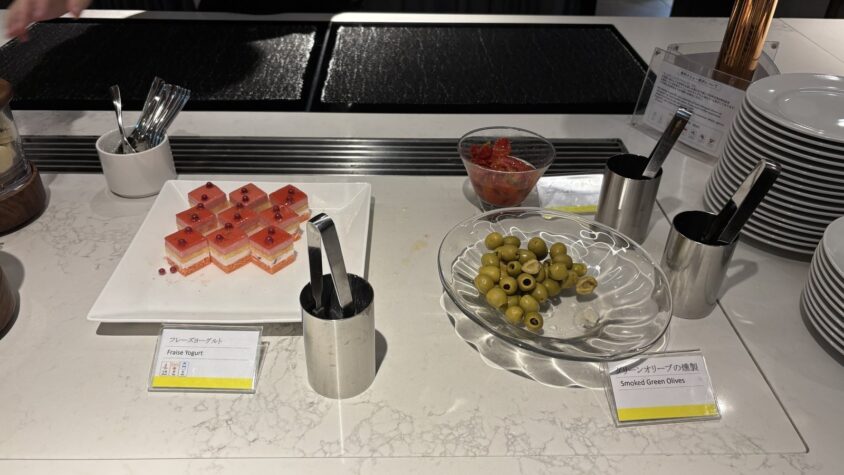 ウェスティン都ホテル京都・夜のデザートと軽食