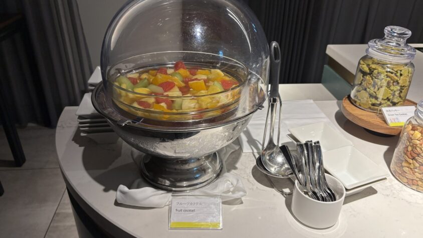 ウェスティン都ホテル京都・夜のデザートと軽食