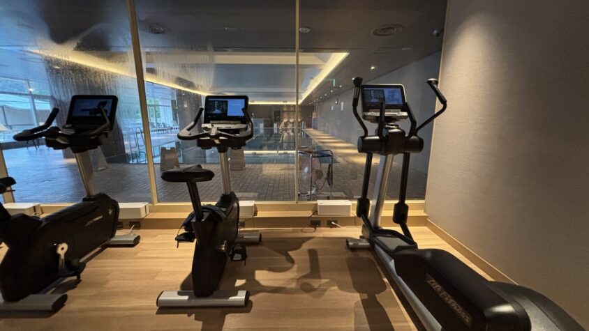 ウェスティン都ホテル京都・ウェスティンワークアウトのジム・貸出品・施設案内