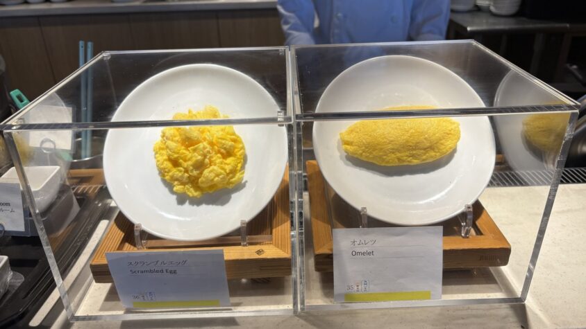 ウェスティン都ホテル京都・洛空の洋食と飲み物
