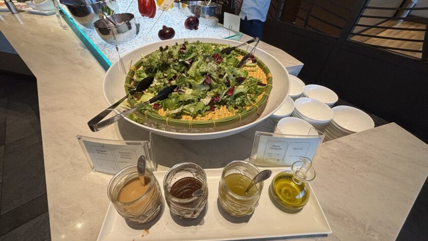 ウェスティン都ホテル京都・洛空の洋食と飲み物