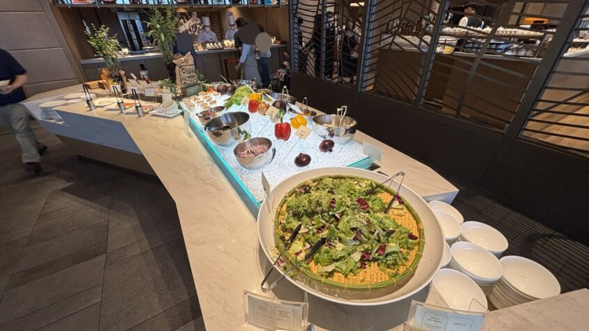 ウェスティン都ホテル京都・洛空の洋食と飲み物
