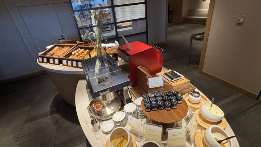 ウェスティン都ホテル京都・洛空の洋食と飲み物